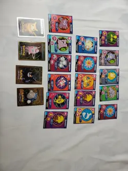 Lot Of 20 1999 Burger King Pokemon Cards Perforated W Charizard Gengar Pikachu - Image 1
