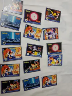 Lot Of 20 1999 Burger King Pokemon Cards Perforated W Charizard Gengar Pikachu - Image 11