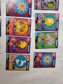 Lot Of 20 1999 Burger King Pokemon Cards Perforated W Charizard Gengar Pikachu - Image 3