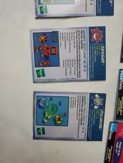 Lot Of 20 1999 Burger King Pokemon Cards Perforated W Charizard Gengar Pikachu - Image 7