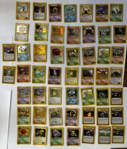 🔥 Vintage Pokémon Binder Lot – 51 Holo & Rare Cards WOTC Era – Played Condition - Image 27