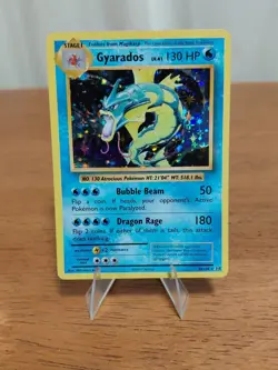Pokémon Gyarados TCG Evolutions Holo Rare Card 34/108 - Image 1