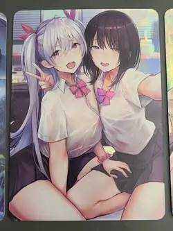 Anime Girls - ACG Anime Girl Doujin Waifu DIY Card - 3 Card Set - Image 3
