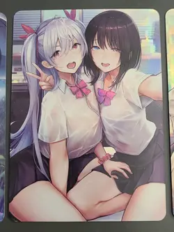 Anime Girls - ACG Anime Girl Doujin Waifu DIY Card - 3 Card Set - Image 8