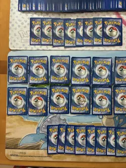 Vintage Pokemon Card Lot Holo Etc MP-Damaged Kyogre Typlosion Charizard 625+ - Image 9