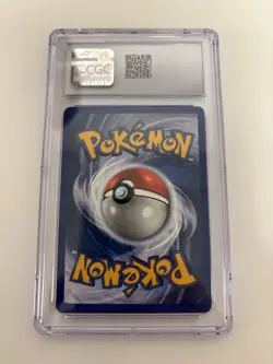 Poliwrath Pokemon Card Authentic CGC 7.5 Holo Rare 15/130 Base Set - Image 2