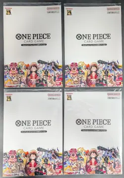 Lot (4) ONE PIECE Card Game Premium Card Collection 25th Anniversary Edition 76 - Image 1