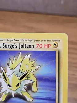 Lt. Surge's Jolteon 28/132 Gym Challenge Non-Holo Rare Pokémon Card TCG - Image 16