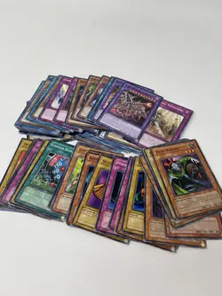 Yugioh Cards VINTAGE and New Lot 100 Cards From 1996 & 2020 - Image 1