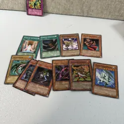 Lot of 100 Vintage 1996 Yu-Gi-Oh! Non-Holo Cards w/ 1st Edition - Used Cond. - Image 10