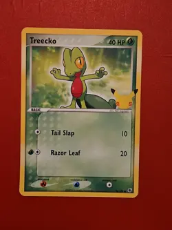 JUMBO Pokemon Card First Partner Treecko 76/109 Oversized Promo - Image 3