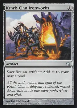 MTG English Krark-Clan Ironworks NM Normal Fifth Dawn - Image 1