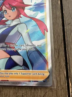 Pokemon Card TCG - Skyla 072/072 Ultra Rare Full Art Trainer Shining Fates VG - Image 16