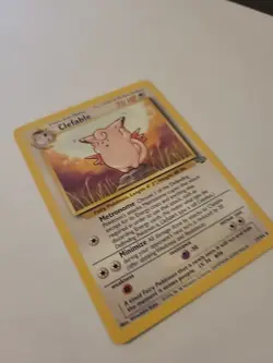 Clefable 17/64 Jungle Regular Pokemon Card - LP/NM - Image 3