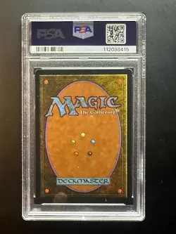 Land Tax - 1994 Magic the Gathering Trading Card - Legends - MTG PSA 8 - Image 2