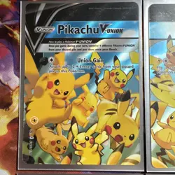 Pikachu V Union Full Set SWSH139 SWSH140 SWSH141 SWSH142 Promo Pokemon Cards TCG - Image 10