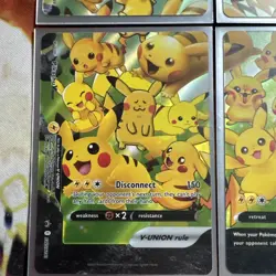 Pikachu V Union Full Set SWSH139 SWSH140 SWSH141 SWSH142 Promo Pokemon Cards TCG - Image 4