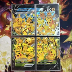 Pikachu V Union Full Set SWSH139 SWSH140 SWSH141 SWSH142 Promo Pokemon Cards TCG - Image 9