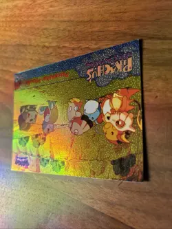 Pokemon 1998 Topps Pikachu’s Vacation Card - #46 Peacemaker Pikachu - Image 10