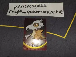 Cubone #104 Holo Pokemon Topps Series 2 Card NM - Image 1