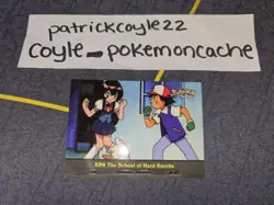 EP9 The School of Hard Knocks Pokemon Topps Series 2 Card MP - Image 1