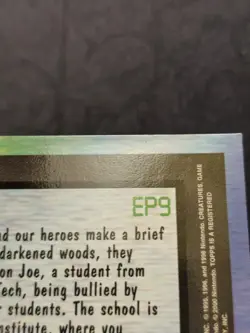 EP9 The School of Hard Knocks Pokemon Topps Series 2 Card MP - Image 15