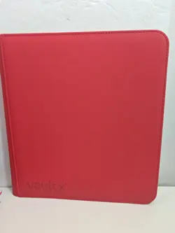Vault X 12-Pocket Exo-Tec® Zip Binder XL Fire Red 624 Cards READ - Image 18