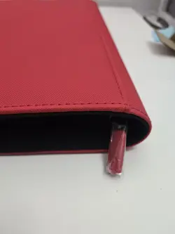Vault X 12-Pocket Exo-Tec® Zip Binder XL Fire Red 624 Cards READ - Image 9