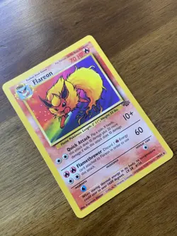 Vintage Flareon - 19/64 - Star Rare Pokémon Card - 1999 Jungle Set - Near Mint - Image 15