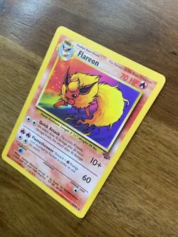 Vintage Flareon - 19/64 - Star Rare Pokémon Card - 1999 Jungle Set - Near Mint - Image 6