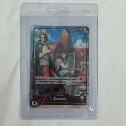 One Piece PSA Promo Shanks Leader Slash OP09-001, PSA Magazine Card July 2025 - Image 1