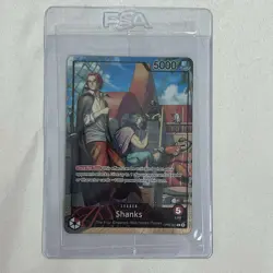 One Piece PSA Promo Shanks Leader Slash OP09-001, PSA Magazine Card July 2025 - Image 12