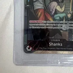 One Piece PSA Promo Shanks Leader Slash OP09-001, PSA Magazine Card July 2025 - Image 6