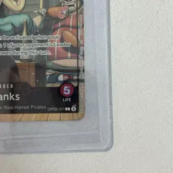 One Piece PSA Promo Shanks Leader Slash OP09-001, PSA Magazine Card July 2025 - Image 7