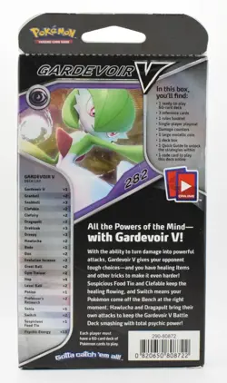Pokemon TCG Factory Sealed Gardevoir V Battle Deck - 60 Card Deck - Image 2