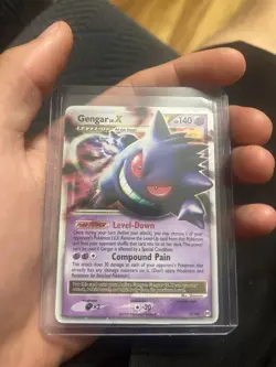 Super Rare PokÃ©mon Gengar TCG LV.X Arceus Holo Card 97/99 Rare Holo LV.X - Image 5