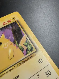 1999 PokÃ©mon Pikachu 58/102 Pokemon Base Set Card Yellow Cheeks - Image 12
