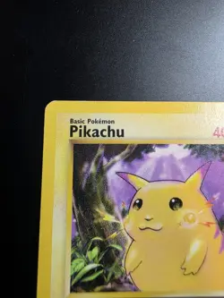 1999 PokÃ©mon Pikachu 58/102 Pokemon Base Set Card Yellow Cheeks - Image 3