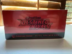 Pokemon TCG - Destined Rivals - Pokemon Center ETB Elite Trainer Box SEALED - Image 12