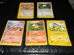 Pokemon TCG MP/HP/Damage E-reader Lot Blaziken Tauros Pikachu Shelgon Numel - Image 11