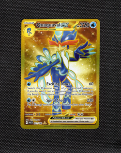 Quaquaval Ex | S&V Paldea Evolved | Gold Hyper Rare | 273/193 | Pokemon TCG | NM - Image 3