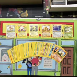 Complete Base Set 17-102 LP-MP Rare Commons And Uncommons Non Holo Pokemon Cards - Image 10