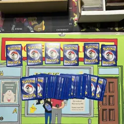 Complete Base Set 17-102 LP-MP Rare Commons And Uncommons Non Holo Pokemon Cards - Image 14