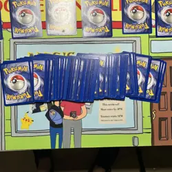 Complete Base Set 17-102 LP-MP Rare Commons And Uncommons Non Holo Pokemon Cards - Image 9