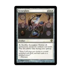 WOTC MtG Shards of Alara Scourglass (R) (Foil) Fair - Image 1