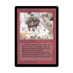 WOTC MtG Beta Goblin Balloon Brigade (U) VG - Image 1