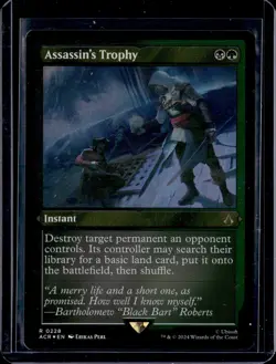 MTG: Assassin's Creed #228 Assassin's Trophy (Foil Etched) ðŸ¡ - Image 1