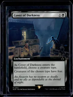MTG: Assassin's Creed #163 Cover of Darkness (Extended Art) ðŸ¡ - Image 1