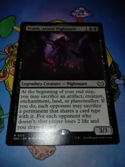 MTG Magic Braids, Arisen Nightmare 0133 Commander: Duskmourn  - Image 3