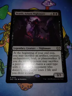 MTG Magic Braids, Arisen Nightmare 0133 Commander: Duskmourn  - Image 4